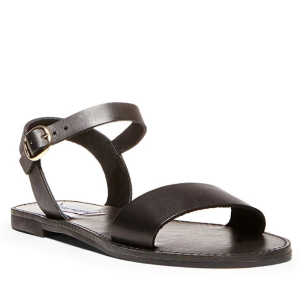 Steve Madden Black Donddi Sandal